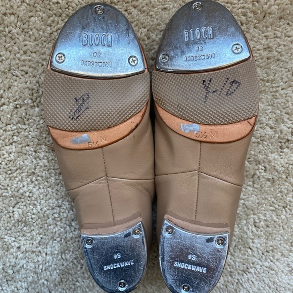 Ladies Tap-Flex Leather Tap Shoes - Picture 14 of 14